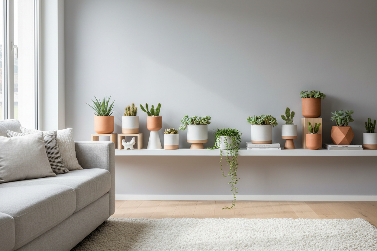 Come decorare casa con le piante grasse: 10 idee facili