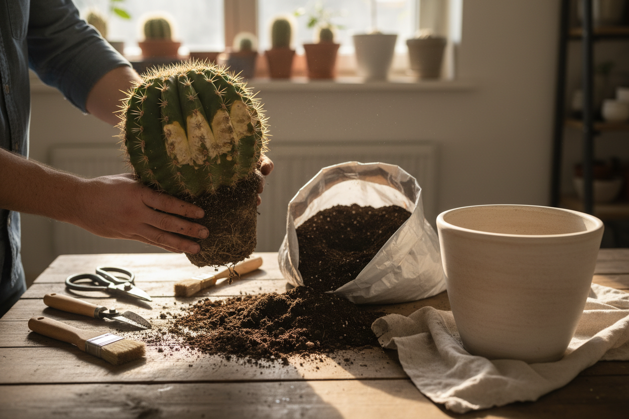 SOS pianta: come salvare un cactus che sta morendo (guida di emergenza)