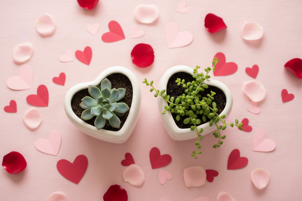 10 piante perfette per San Valentino (che durano più dei fiori)